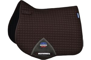WeatherBeeta Prime Air-Tec All Purpose Saddle Pad, Chocolate, Large