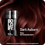Boldify Hair Fibres 12g Dark Auburn Thicker Look for Thin Hair view 2