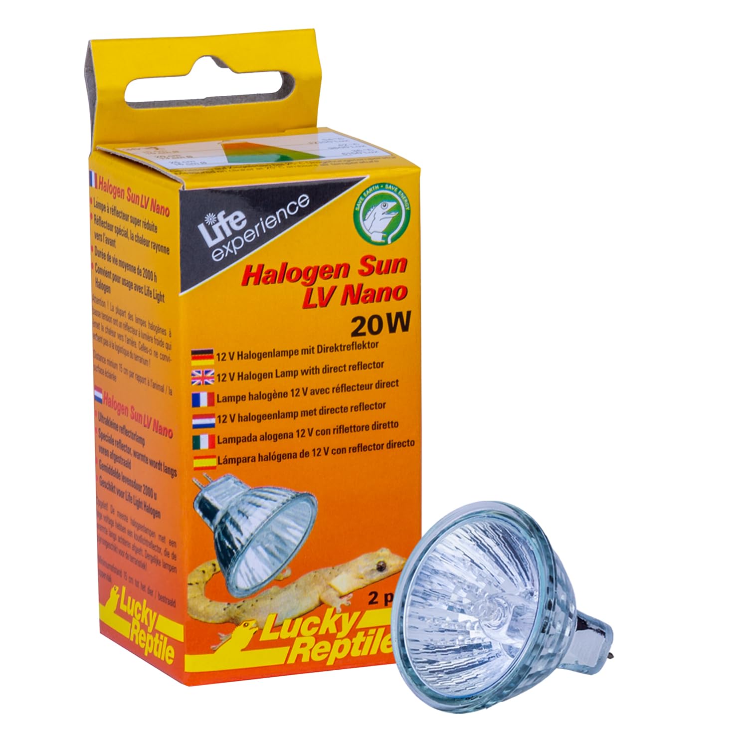 Lucky Reptile HSN-10 Halogen Sun LV Nano Set of 2