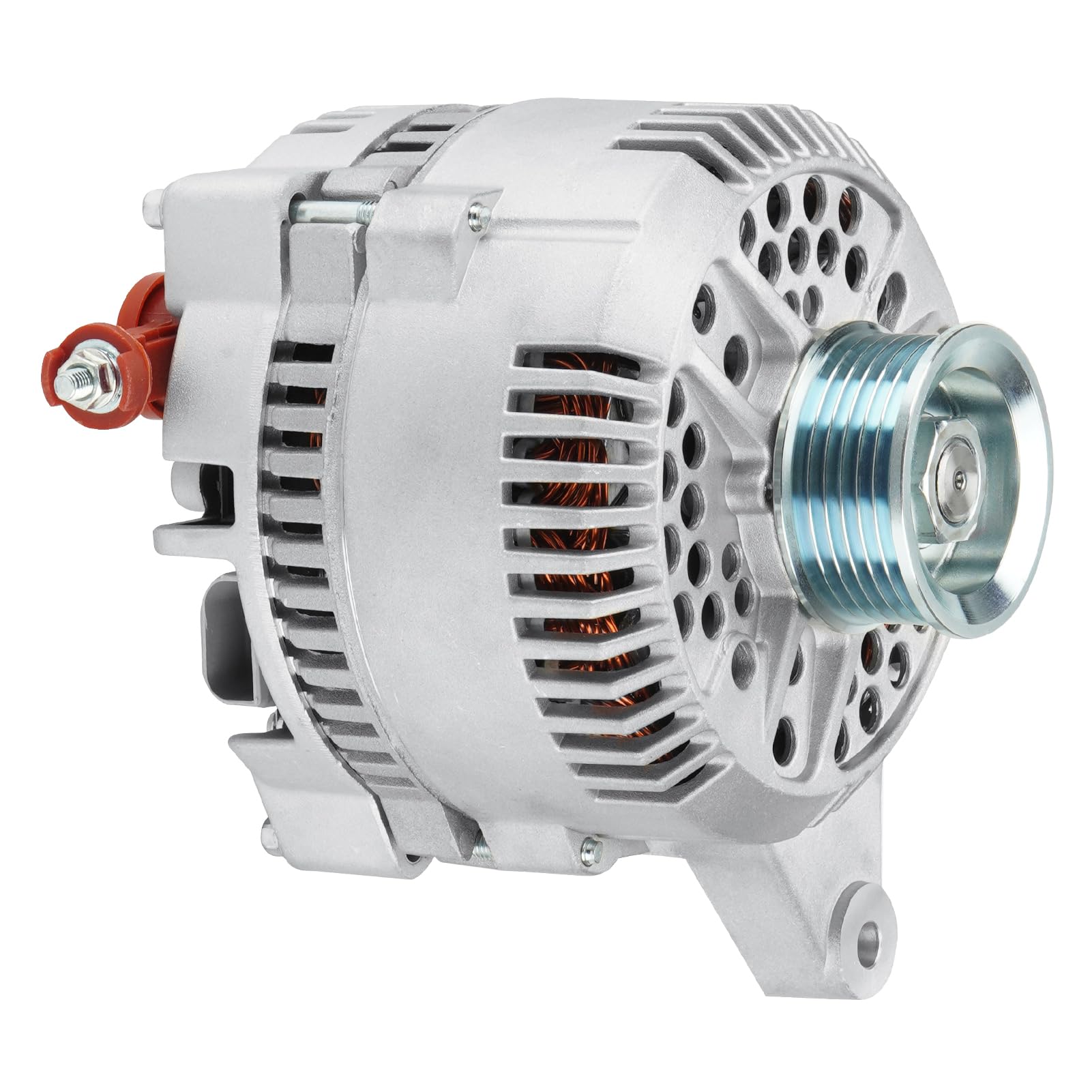 Photo 1 of **HEAVY** New Alternator Fit for Ford F-150 2002-2003, Fit for F-250 F-350 F-450 F-550 F53 1999-2004, Fit for Mustang 1996-1998, Fit for Thunderbird 1995-1997, Fit for Expedition E-450 2002, 400-14015
