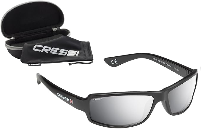 Cressi Ninja Floating Sonnenbrille Schwimmend Polarisierte 100% UV-Schutz