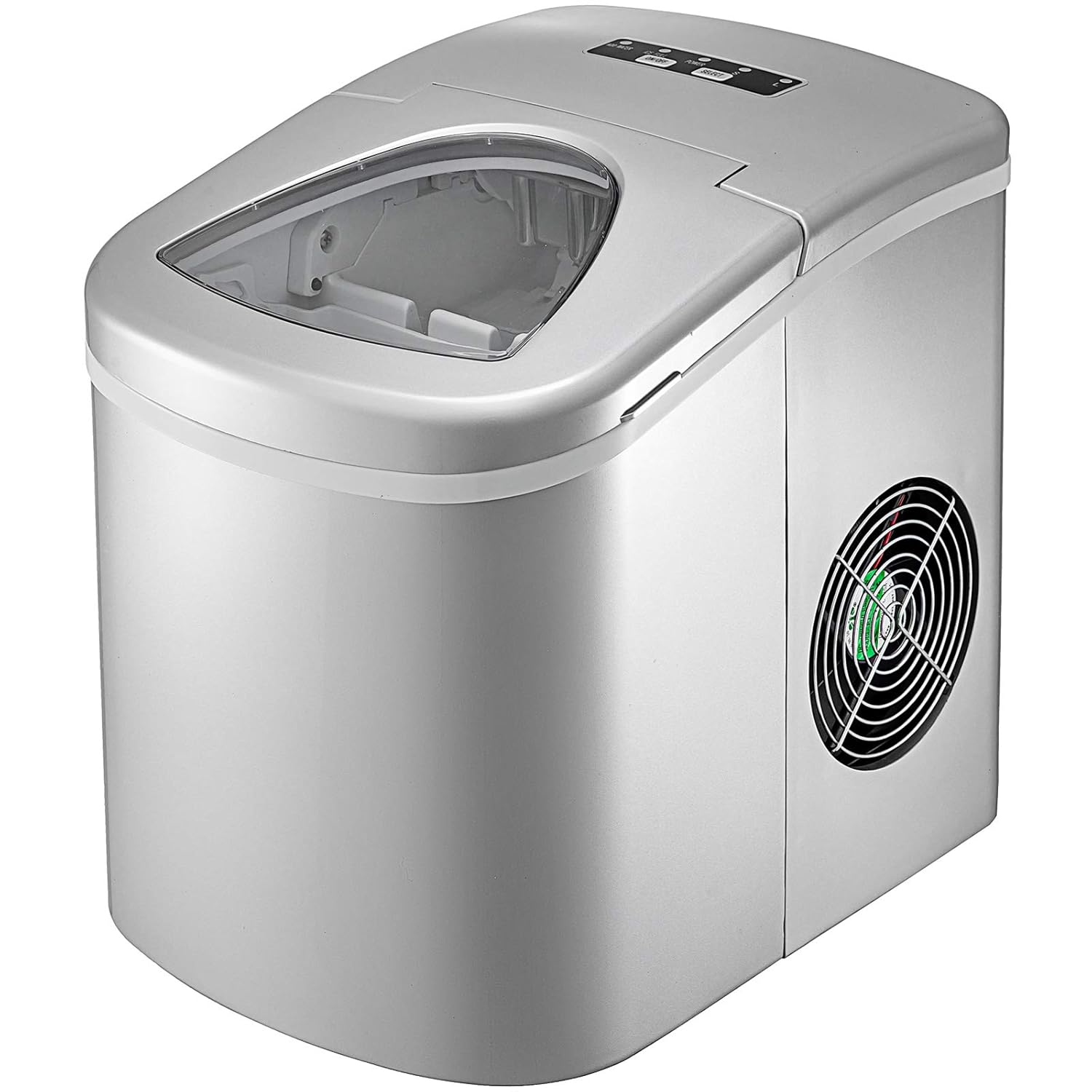 BuoQua Tragbare Eiswürfelmaschine 12 kg pro 24 h Silent ...
