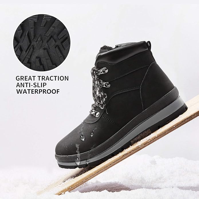 FRACORA Anti Slip Outdoor Walking Black US6