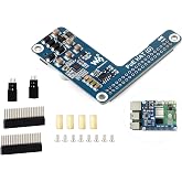 PoE HAT for Raspberry Pi 5/Compute Module 5, Power Over Ethernet HAT for Pi 5/CM5, 5V 5A 25W, IEEE 802.3af/at-Compliant Network Standard, Pi 5 PoE HAT Compatible with Raspberry Pi 5 Official Case