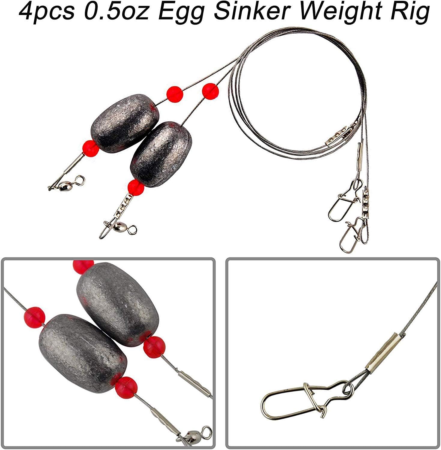 Shaddock Saltwater Surf Fishing Tackle Kit 138pcs Leader Rigs Saltwater