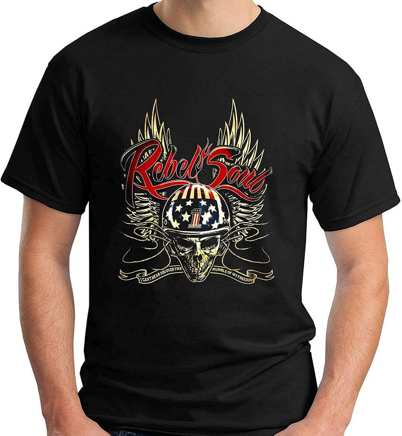 TRK Kid Rock Rebel Soul Rock Music Logo Black TShirt Size S5Xl JUIOMK