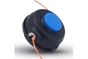 Dalom 128LD Trimmer Head for Husquvarna T25 125L 125LDX 128R 124L 128L 128R 128RJ 223L 122L 125C 128RJ 223L 223R 322C 323C 325C 325CX Weed Eater Replace 966674401 M10 x 1.25LH