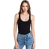 L'AGENCE Women's Nica Scoop NK Tank Bodysuit