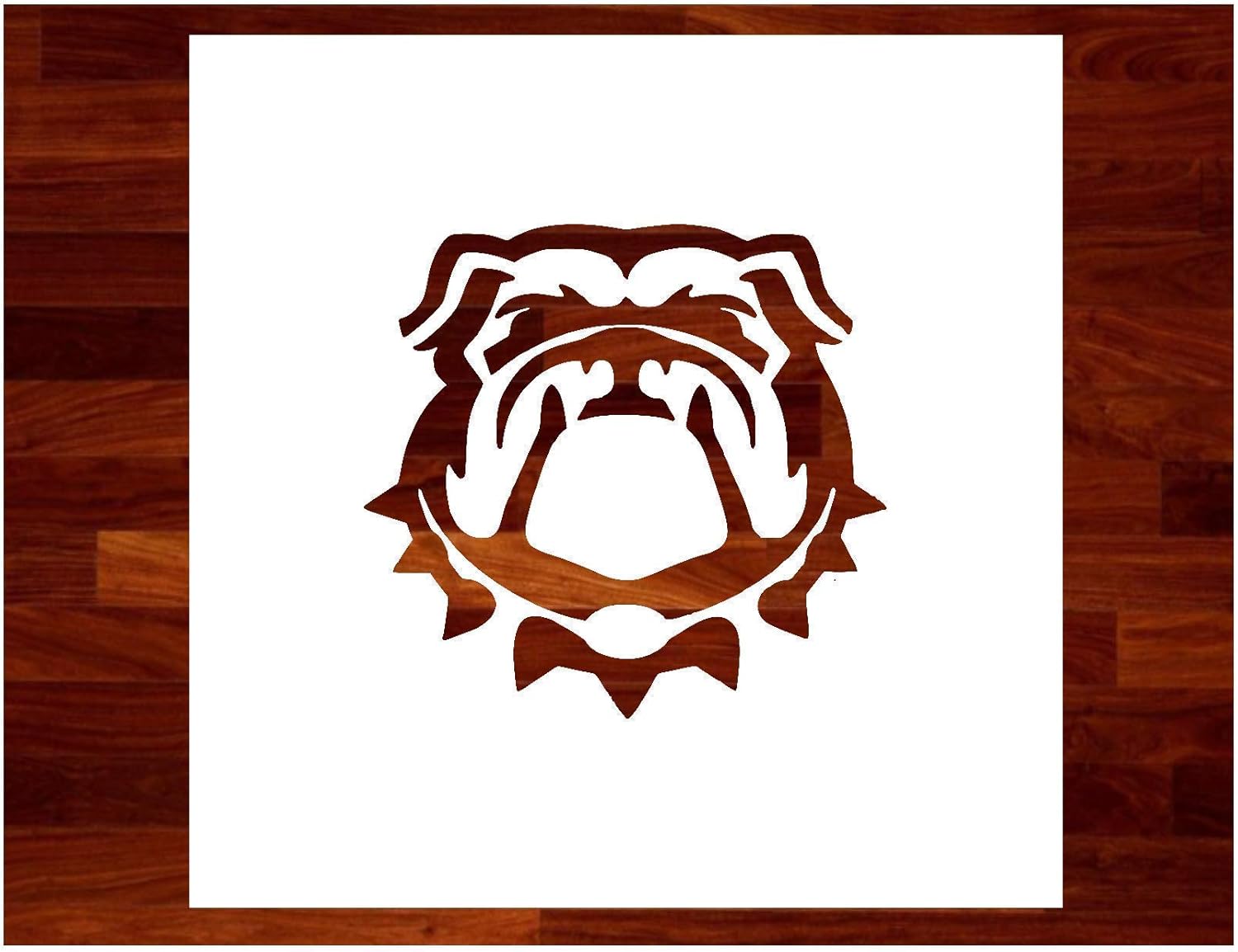 Mixed Media - Georgia Bulldog ~ Stencil ~ Multiple Sizes ~ Custom Stencil