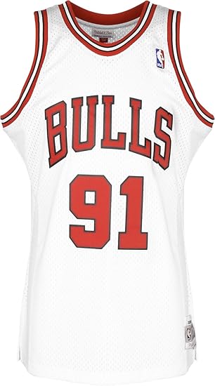 camiseta chicago bulls mitchell and ness