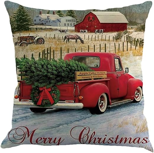 Amazon Com Zcuhen Pillowcases King Size Christmas Pillow