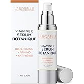 Laborélle Vitamin C Face Serum – Brightening Vitamin C Serum for Face with Hyaluronic Acid and Botanical Extracts for Dark Spots, Fine Lines, and Natural Glow Skincare – 1 fl oz/30 ml