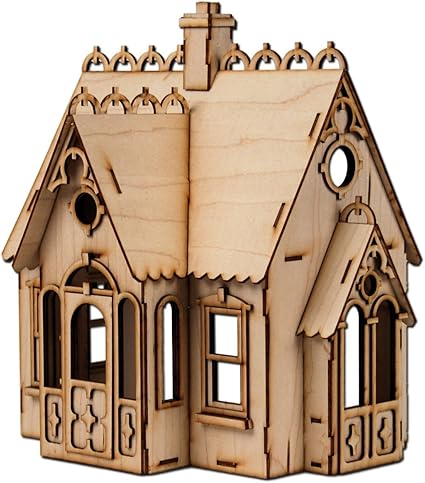 casa de muñecas corte laser