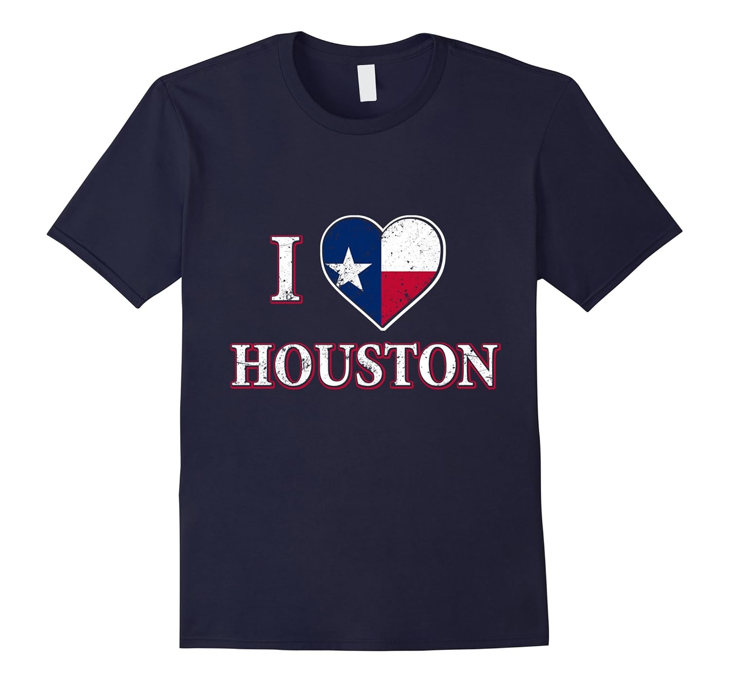 I Love Houston T-Shirt Love Heart Houston Texas Gift Shirt-ANZ