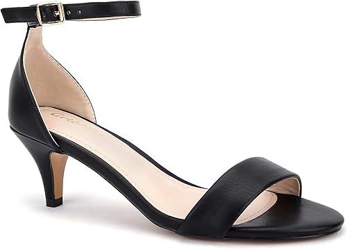 kitten heel strappy sandals uk