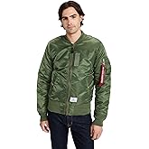 Alpha Industries Men's MA-1 Regular Fit Flight Jacket, Sage, M