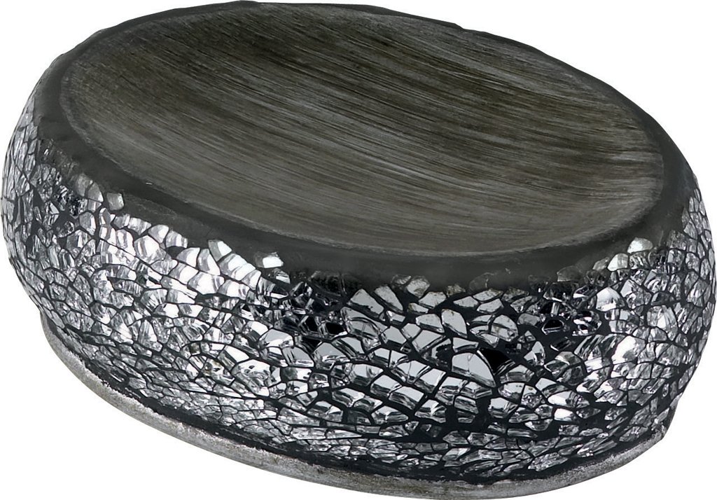 Gedy by Nameeks Myosotis Soap Dish MY11 Contemporary Ceramic Italian Bathroom Accessories Set