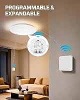 DEWENWILS Wireless Light Switch Kit with 2 Remotes Receiver 30M Range view 3