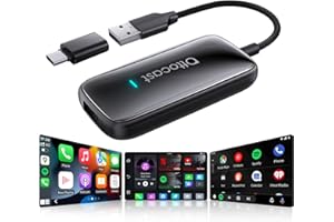 OTTOCAST 2026 Play2Video Ultra Magic AI Box Car Streaming Devices, Wireless CarPlay Android Auto Video Adapter 3 in 1 Built-in Netflix/YouTube Android 12 System