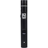 Electro-Voice ND66 Condenser Cardioid Instrument Microphone , Black | Includes windscreen, gig bag, clip and adapter for storage, protection and mounting