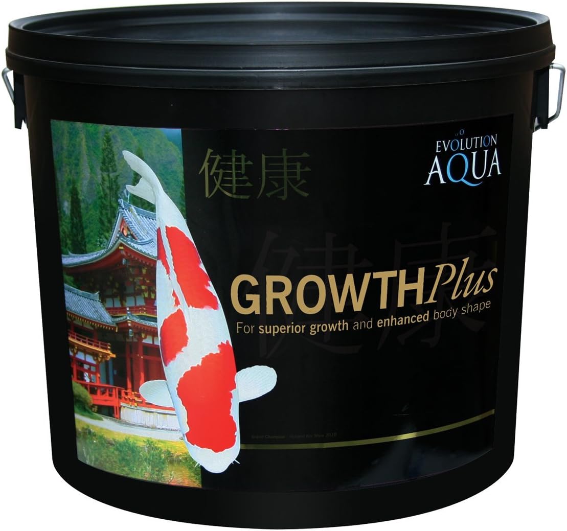 Evolution Aqua Growth Plus Medium Pellets (6000g), 6 kg (Pack of 1)