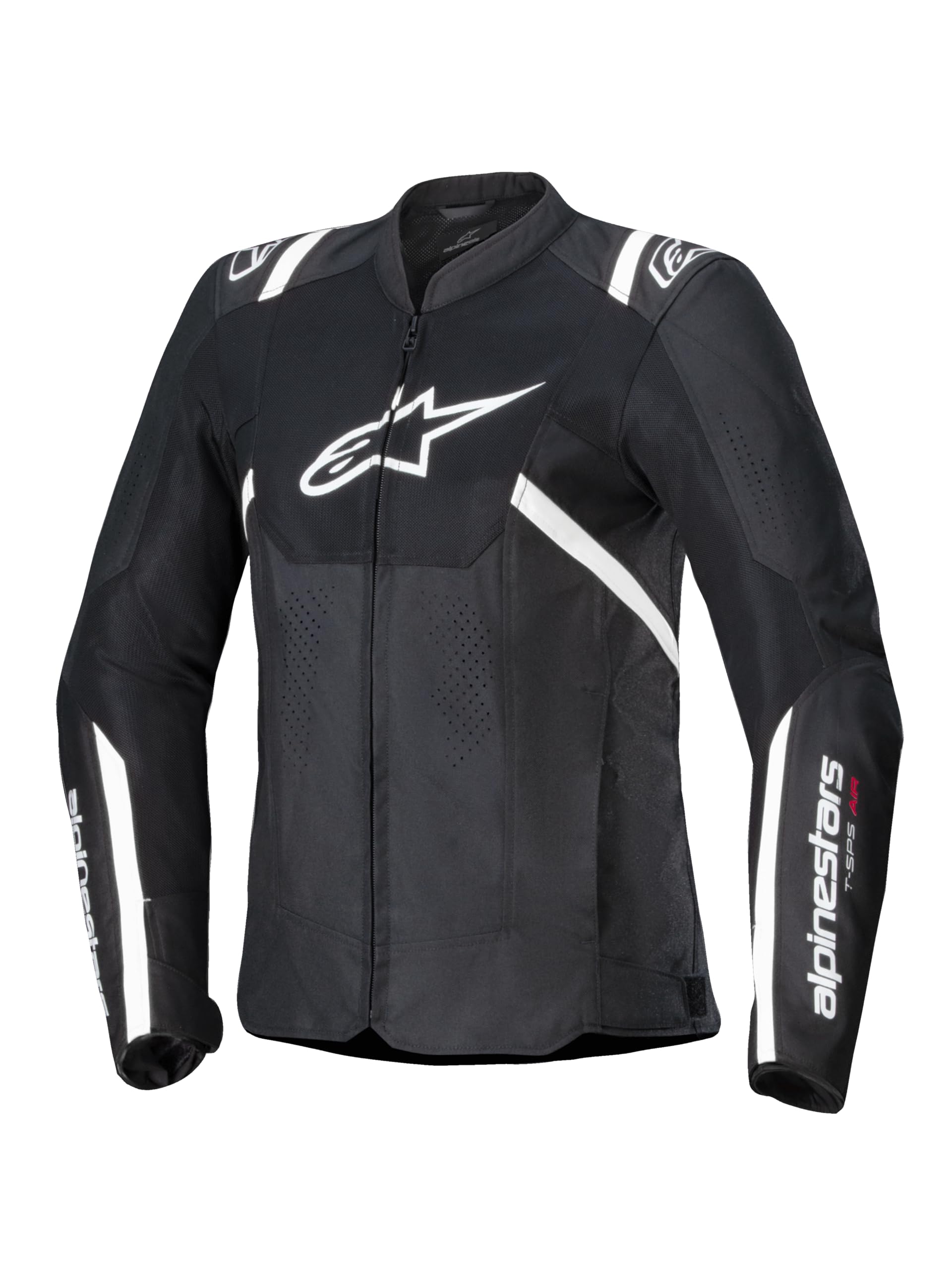 Photo 1 of Alpinestars Stella T-Sps Air V2 Jacket, Advanced Ventilation & Lightweight Impact Protection, Ultra-Light Racing & Urban Riding Performance, M, Black/White