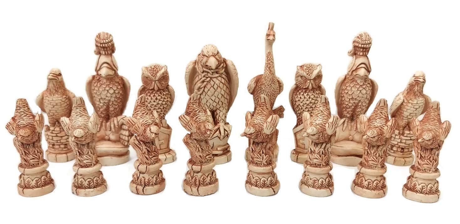 thecostumebase BLADERUNNER Bird Chess Set Blade Runner Relica 32 Pieces