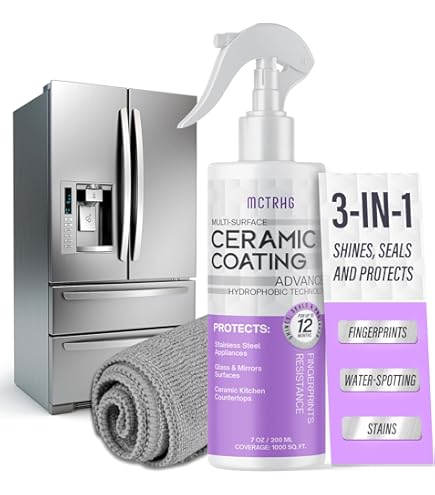 Fixture Shield Home Ceramic Coating Spray Extra Strength Hydrophobic Barrier For Kitchen & Bath Surfaces, Guards Again - View #7