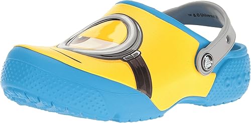 Crocs baby boys Fun Lab Minion clogs and mules shoes, Ocean, Infant US in  Oman Whizz Clogs Mules