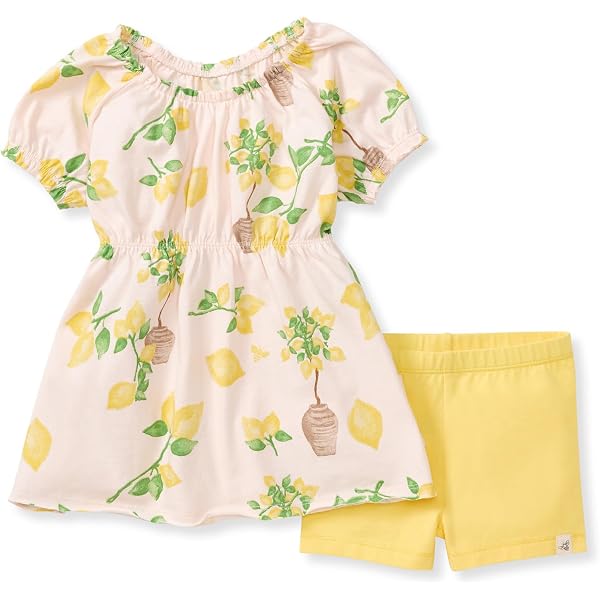 Amazon.com: Burt's Bees Baby - Baby Girls Top and Pant Set, Tunic and  Leggings Bundle, 100% Organic Cotton: Clothing, Shoes & Jewelry
