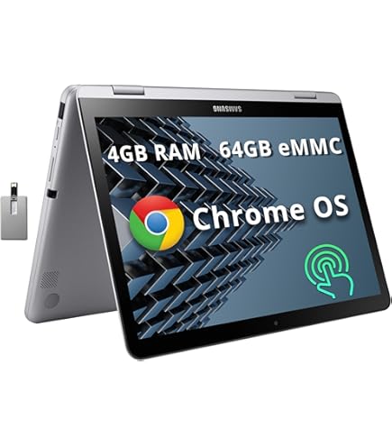 Amazon.com: Samsung Chromebook Plus Convertible Touch Laptop