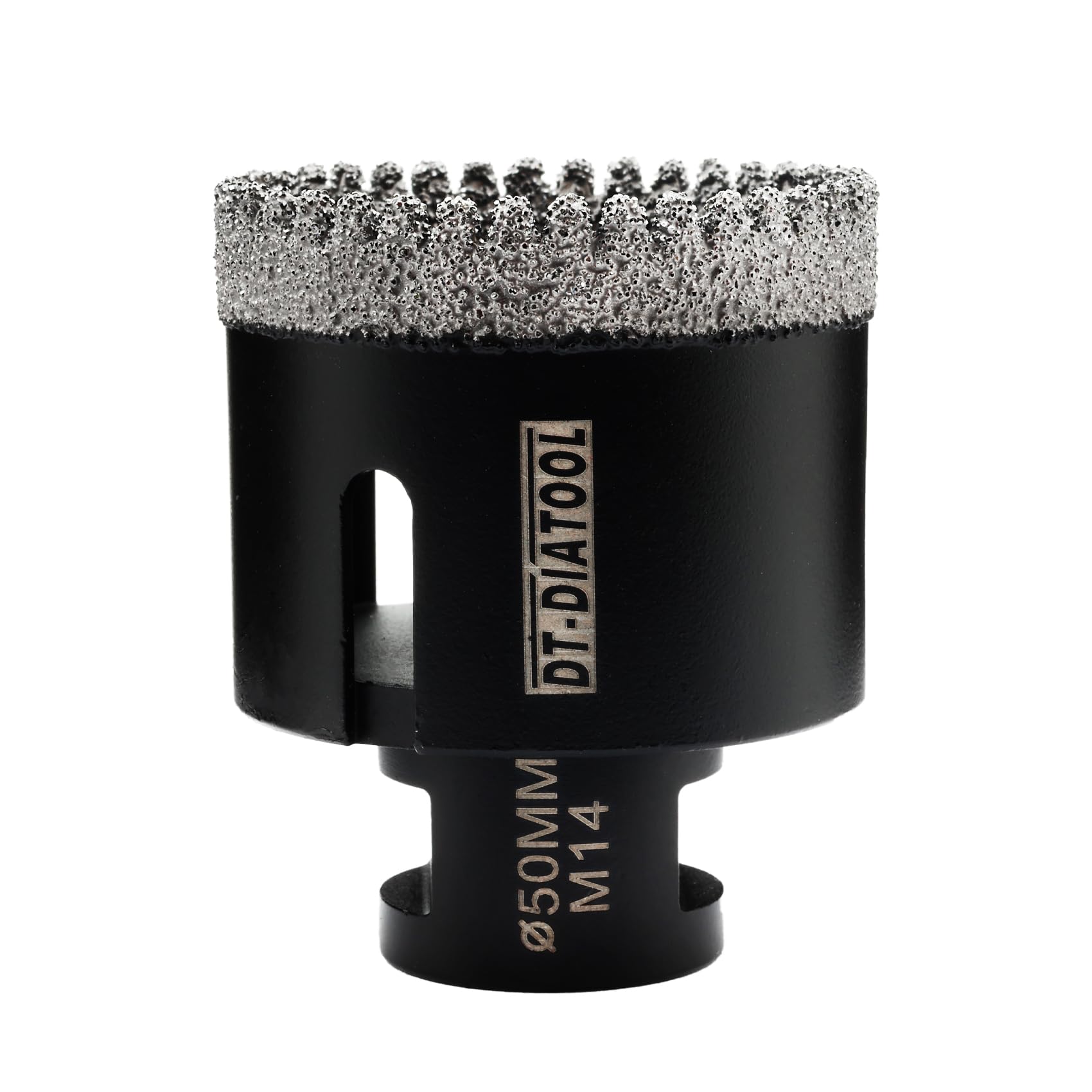 DT-DIATOOL Diamond Core Drill Bit 50mm - Diamond Hole Saw for Porcelain Tile Ceramic Tile Marble Granite M14 Thread