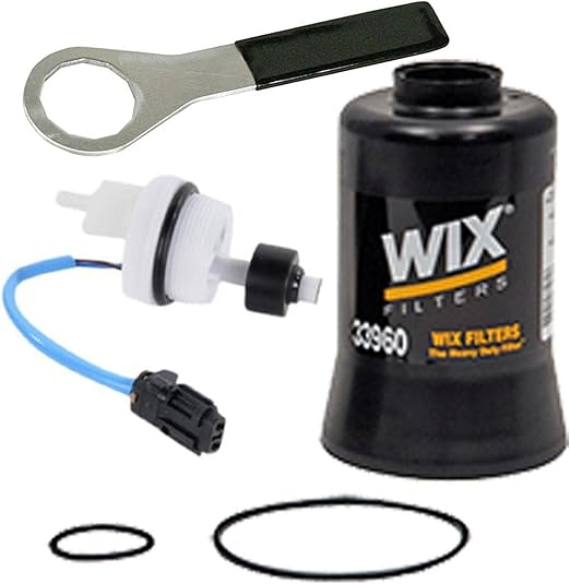 WIX 33960 Spin On Fuel Water Separator bundle with AC