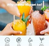EUHOMY Nugget Ice Maker Chewable Ice Machine 6 Mins Self-Cleaning Quiet view 6