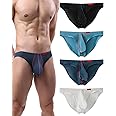 YuKaiChen Men's Briefs Low Rise Bikini Underwear Bulge Enhancing