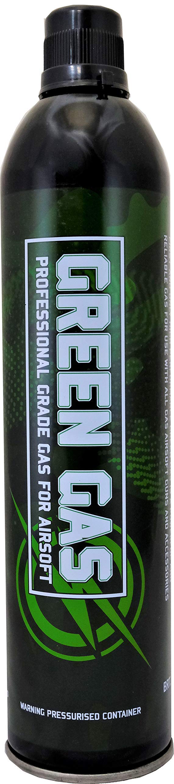 Airsoft Green gas single bottle for .20 .25 .28 .30 .36 weight bbs, with silicon lubricant for Pistols, shotguns and other airsoft toys