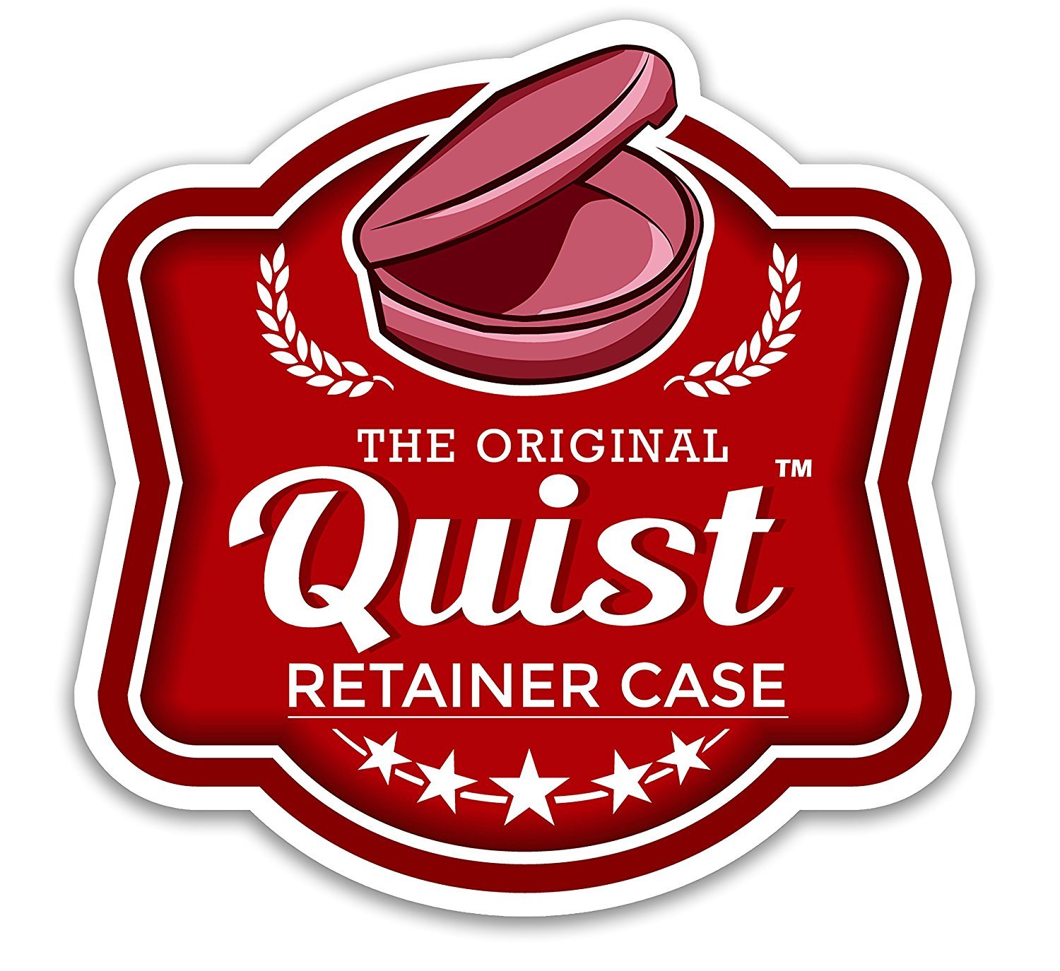 QUIST (TM) Solid Orthodontic Retainer Case (Grey) : Beauty