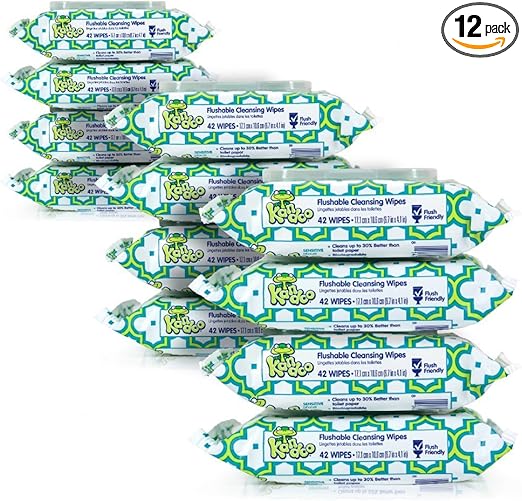 flushable baby wipes amazon
