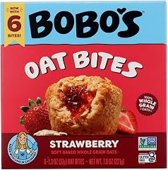 Bobo's Oat Bars Strawberry Stuffed Oat Bites 6ct, 7.8 OZ