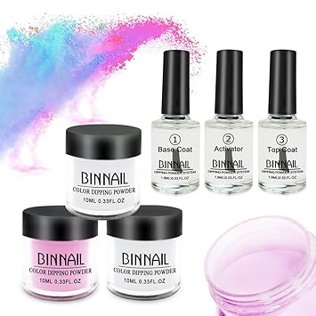 Amazon Com Binnail French Dip Nails Powder No Lamp Cure Fast Dry