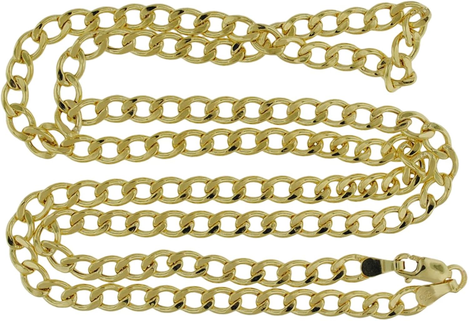 9ct Gold Curb Chain 46 cm, 10 Grams Amazon.co.uk Jewellery 9ct Gold Curb Chain 46 cm, 10 Grams Amazon.co.uk Jewellery
