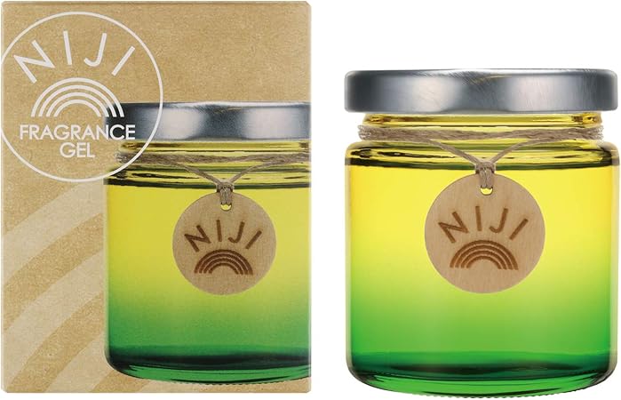 Amazon Niji ニジ フレグランスゲル 芳香剤 グリーンフラッシュ 90g 大香 ビューティー 通販