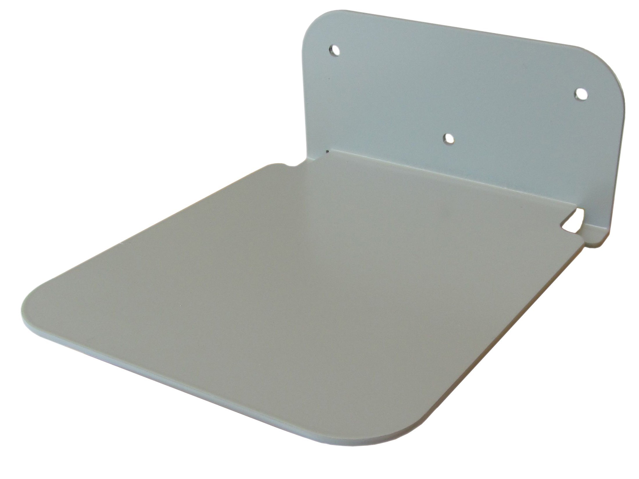 Galleksa Invisible Concealed Floating Metal Bookshelf Wall Mounted Storage for Home Room Creative Decoration Book Display (1 - Pack, Silver)