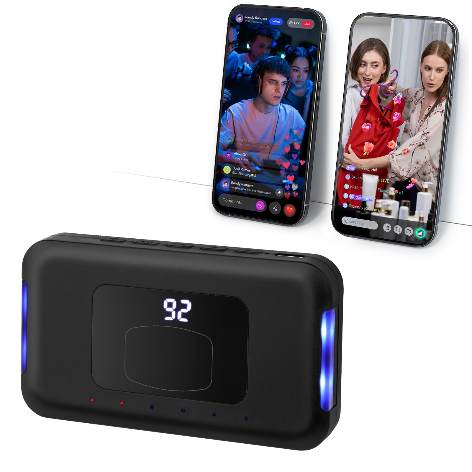 Photo 1 of Auto Clicker for iPhone iPad, Adjustable Speed Physical Clicker, Simulated Finger Continuous Physical Clicking Mobile Screen Device for Android IOS, Games, Live Broadcasts Likes, Lightning Deal,Reward