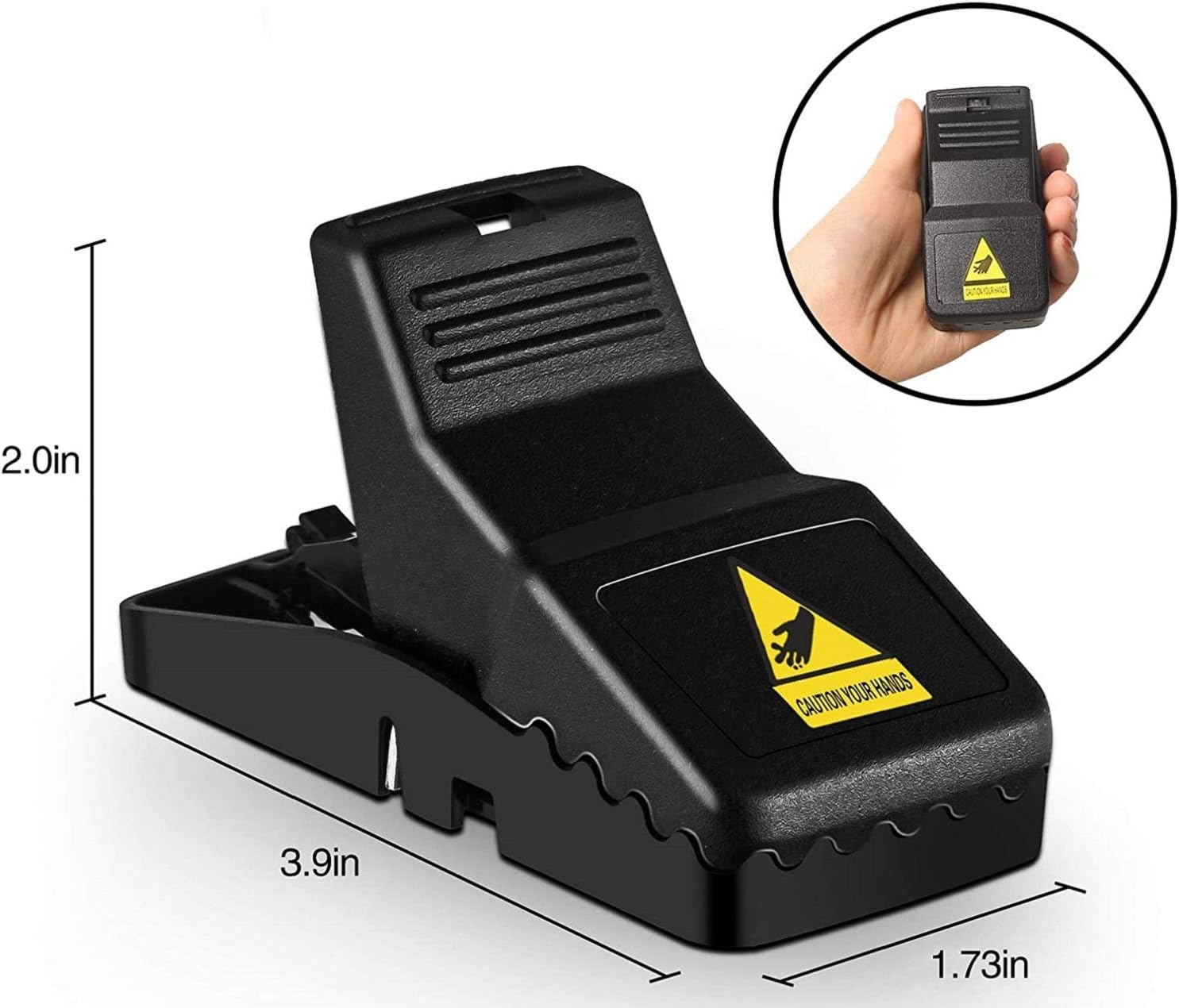 Feeke Mouse traps Small Mice Catcher Indoor Quick Effective Sanitary Safe for Family and Pet : Garden & Outdoor