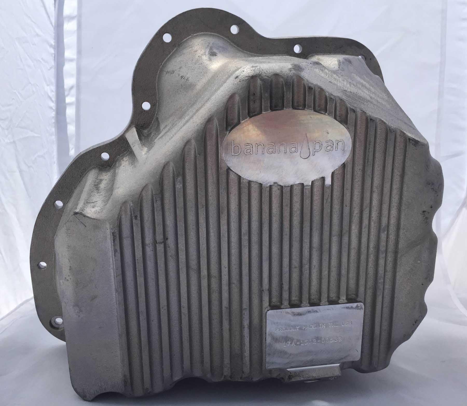 The Banana Pan - - Raw Aluminum - 2001 to 2010 Duramax Replacement Oil Pan