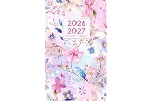 2026-2027 Pocket Planner: 2 year Pocket Calendar January 2026 to December 2027