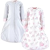 Hudson Baby unisex-baby Long-sleeve Fleece Sleeping Bag