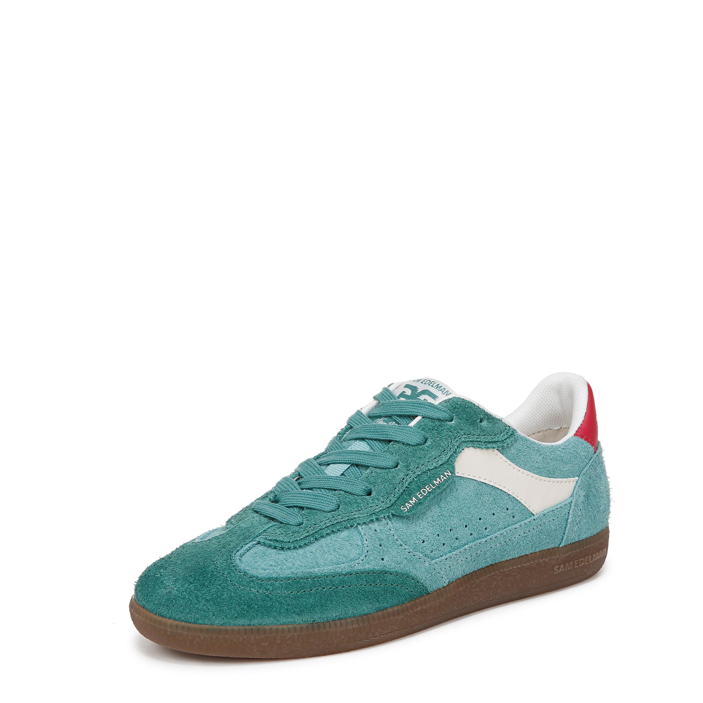 Sam Edelman Women’s Kallen Sneaker, Marine Green/Varsity Green, 5