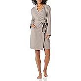 Amazon Essentials Women's Lightweight Waffle Mid-Length Robe (Available in Plus Size)